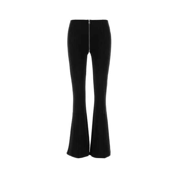 Alexander Wang Women Black Stretch Viscose Pant